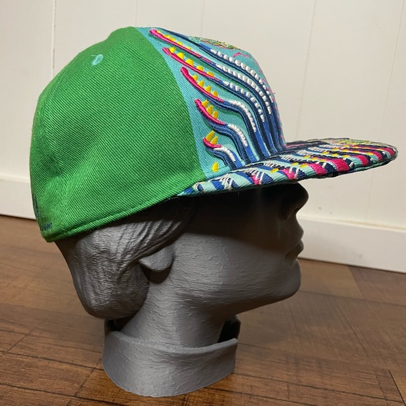 Grassroots California 420 Hat - Green Embroidered Michael Garfield 7 1/4 - Picture 2 of 14